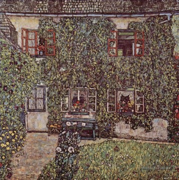 Das Hausvon Guardaboschi symbolisme Gustav Klimt Peinture à l'huile
